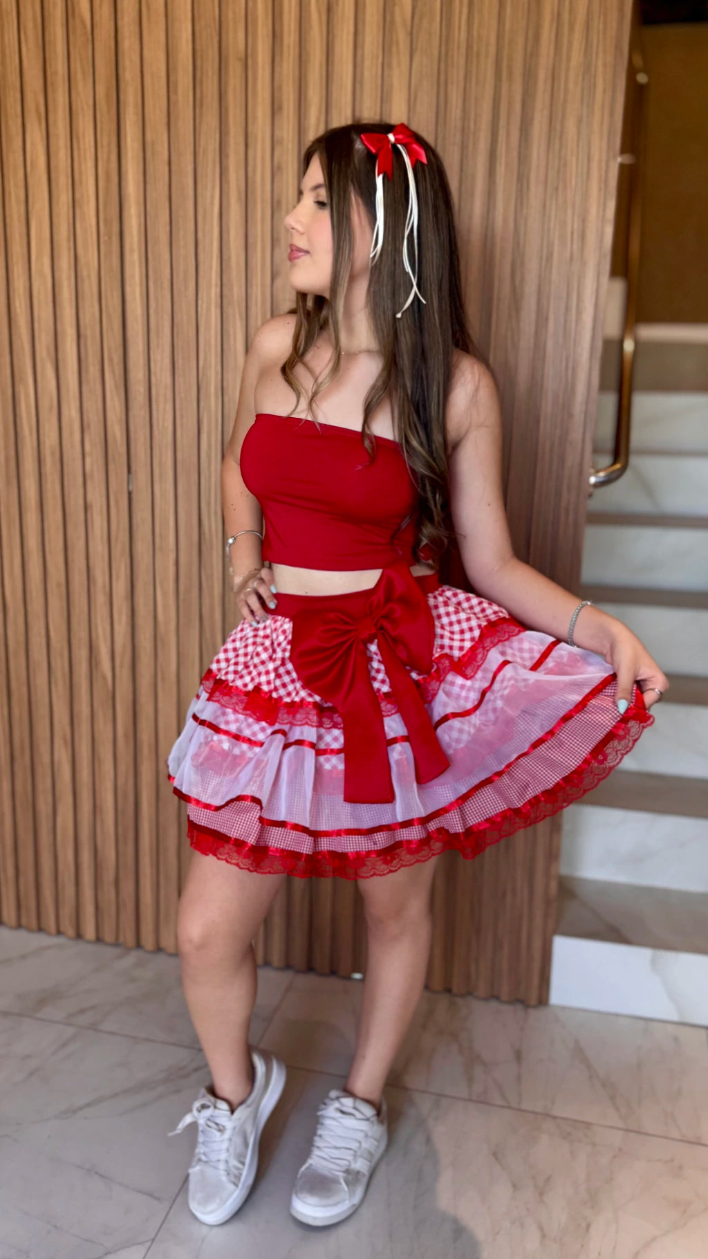 Conjunto junino - Melissa