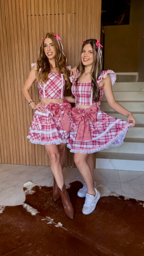 Conjunto junino - Alana