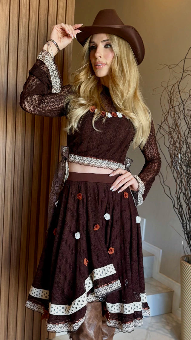 Conjunto junino - Catarina