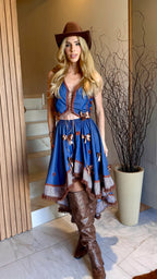 Conjunto junino - Briana