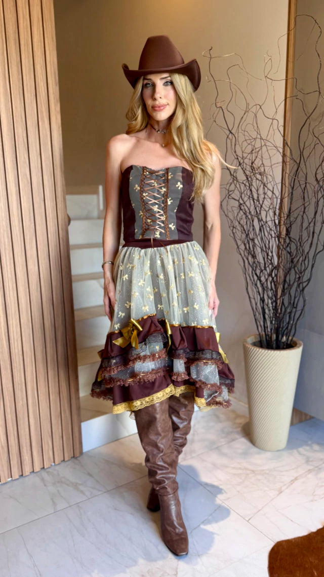 Conjunto junino - Tatiane