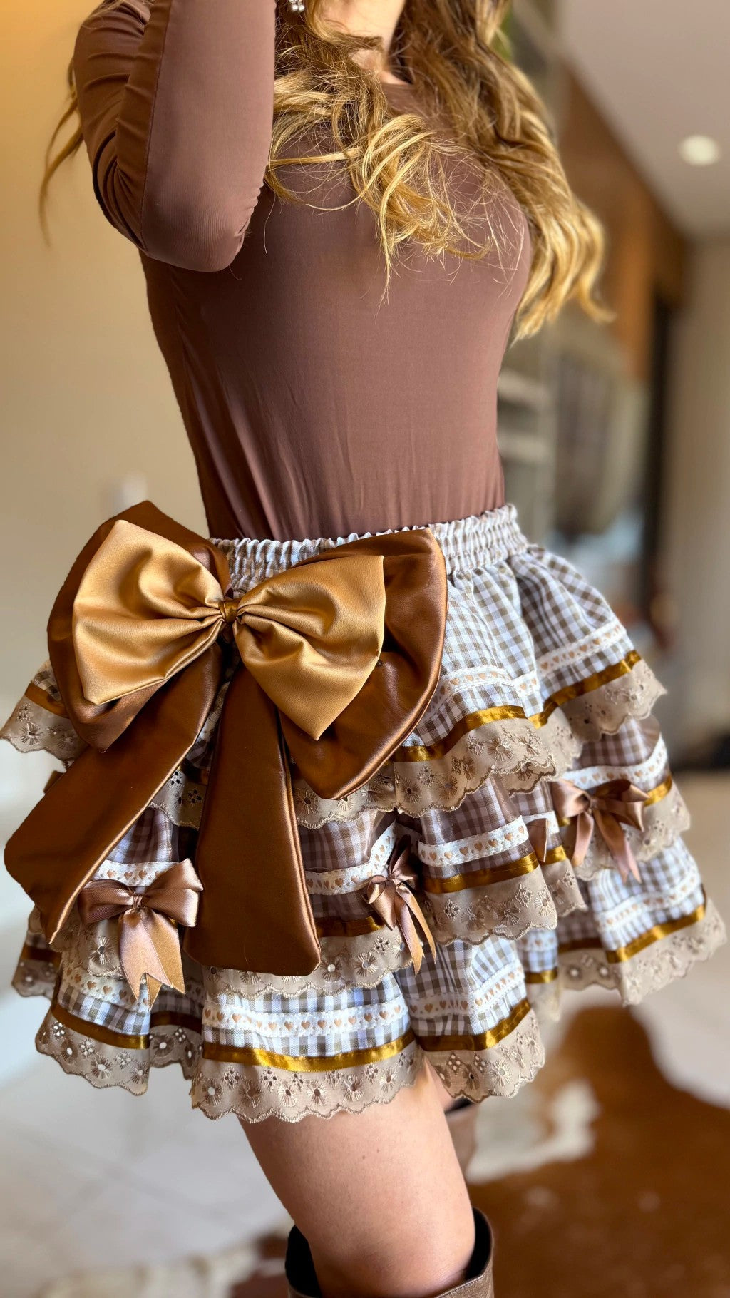 Saia junina - Bianca