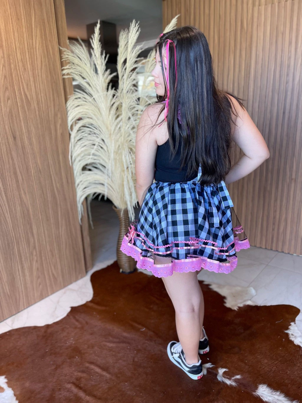 Saia junina - Bruna ( com suspensorio removível )