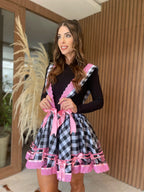 Saia junina - Bruna ( com suspensorio removível )