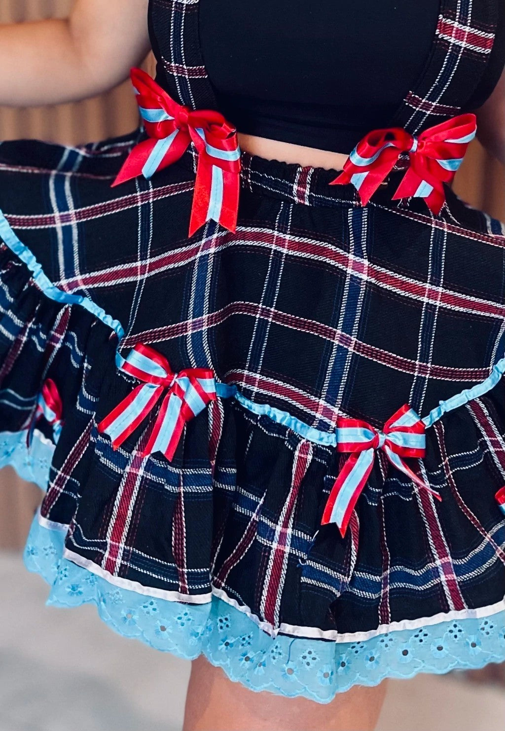 Saia Junina - Clair ( com suspensorio removível )