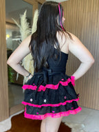 Saia junina cós ajustável - Valentina P ao G