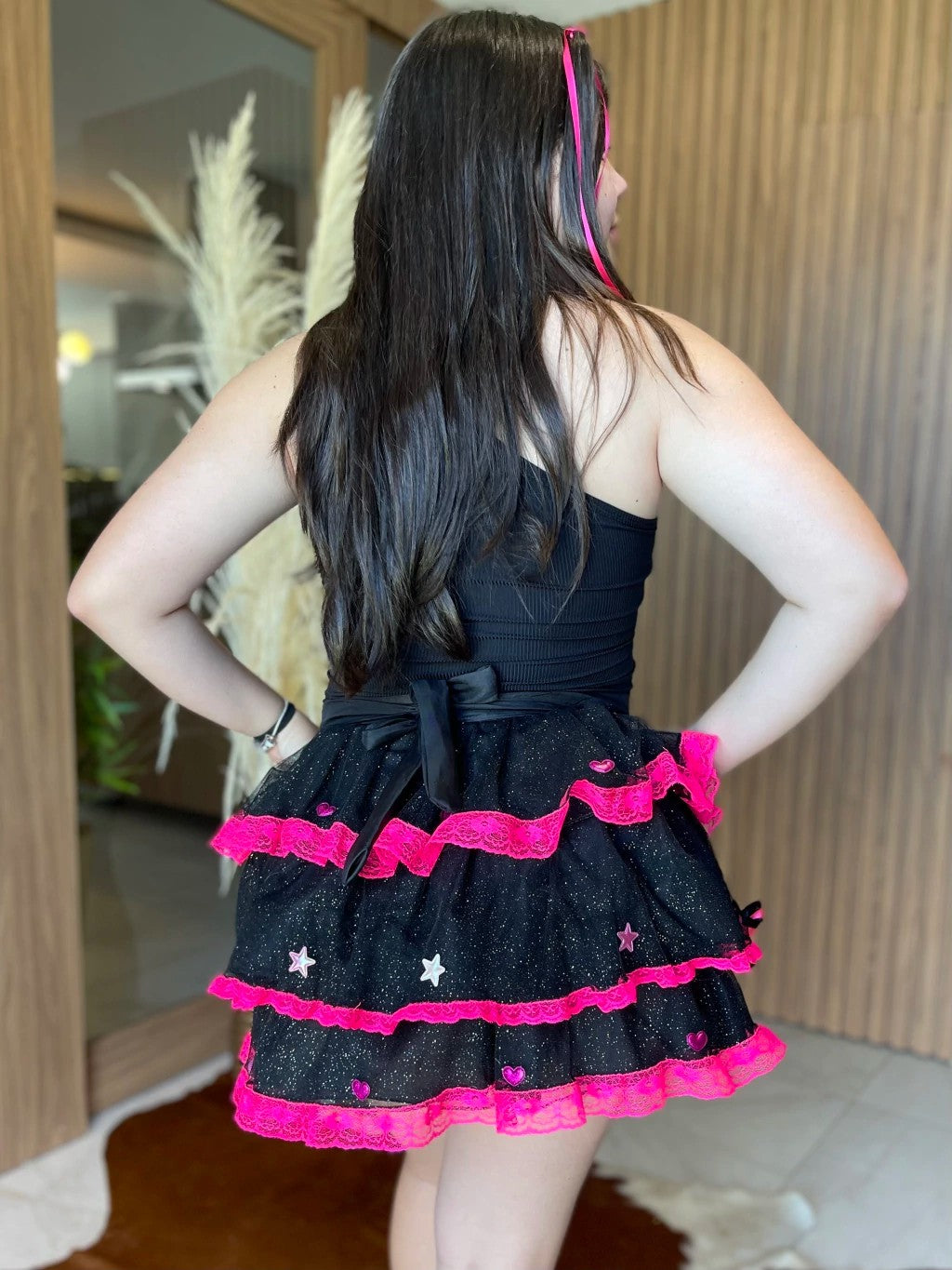 Saia junina cós ajustável - Valentina P ao G