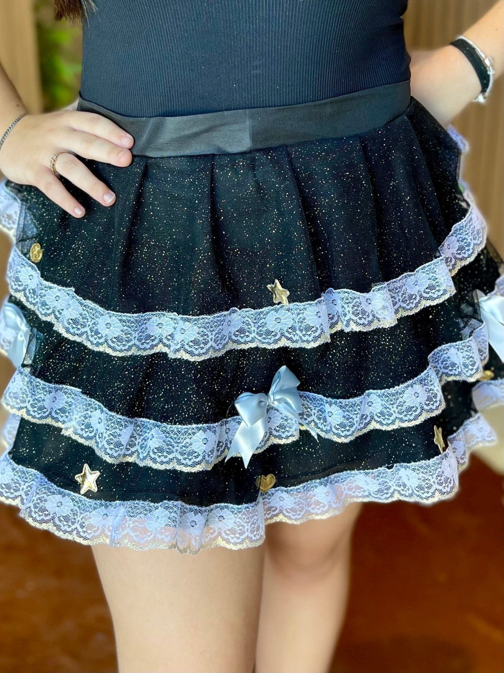 Saia junina cós ajustável - Valentina P ao G