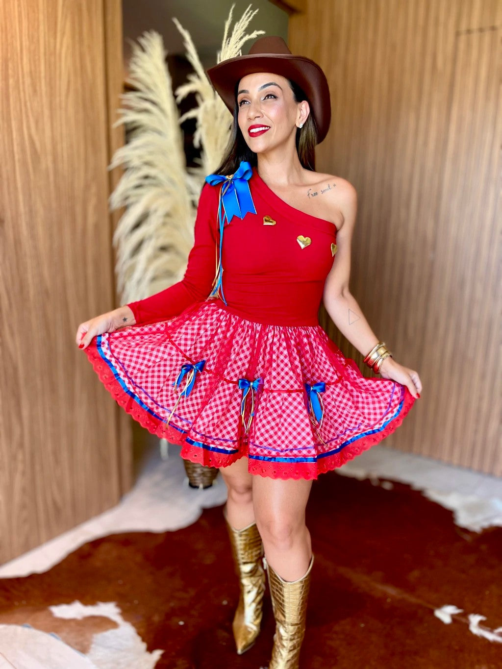 Vestido junino - Aline