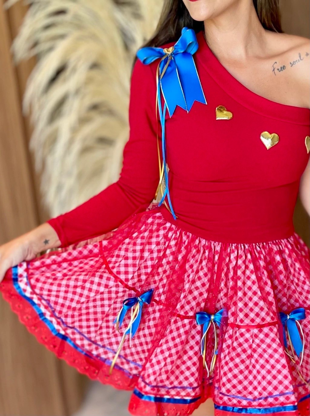 Vestido junino - Aline