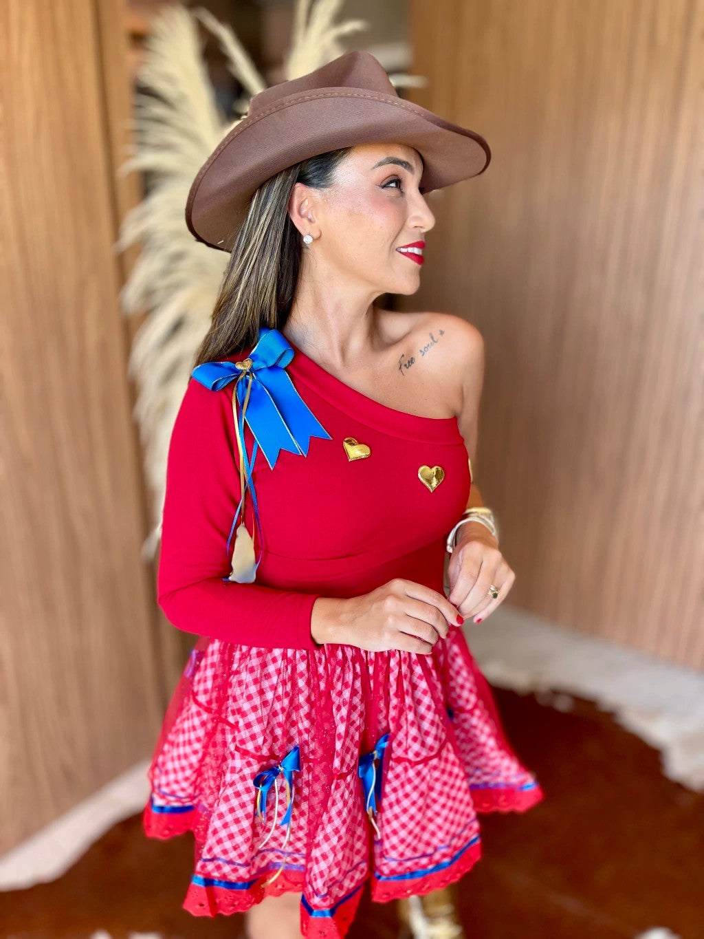 Vestido junino - Aline