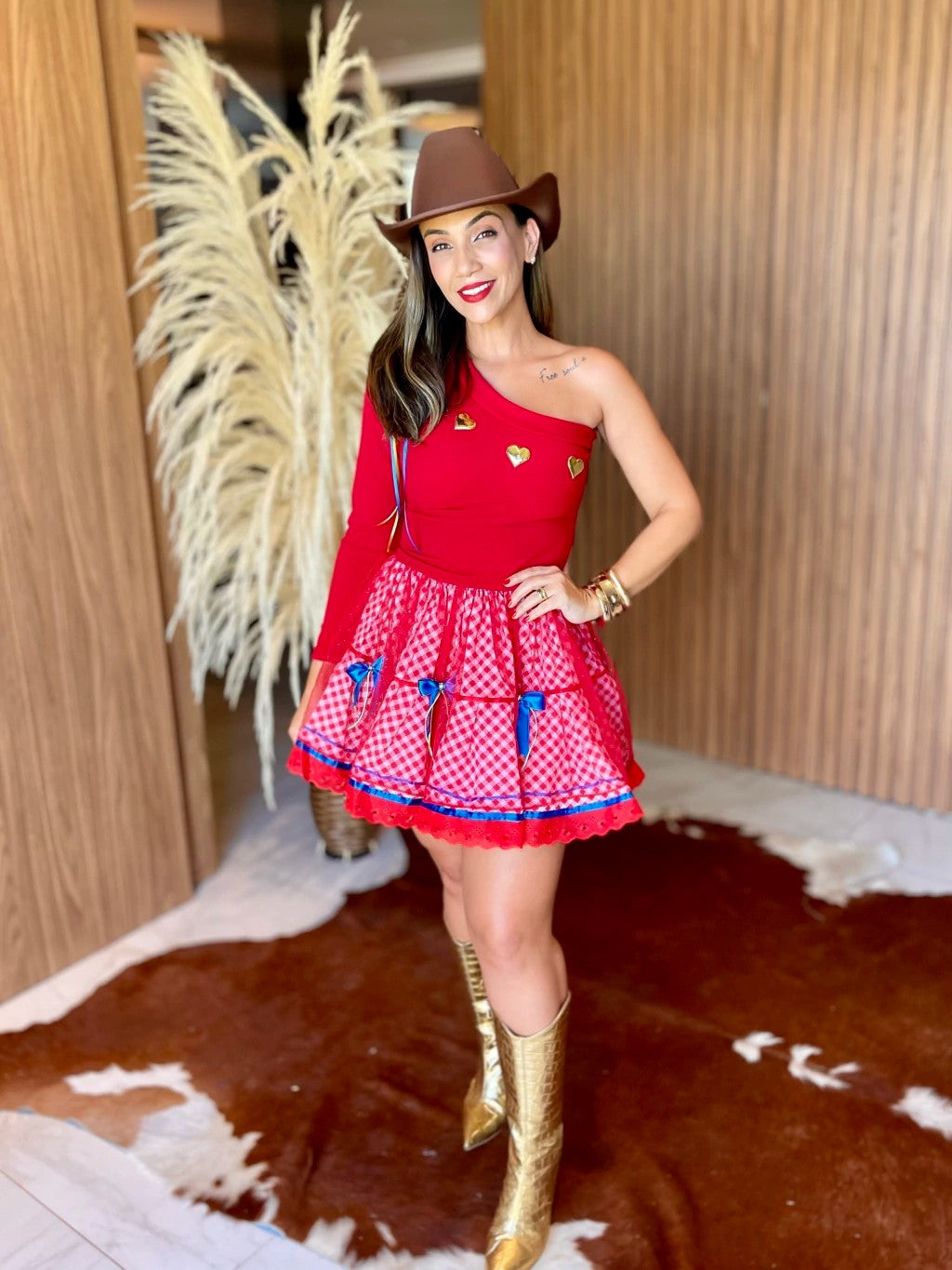 Vestido junino - Aline