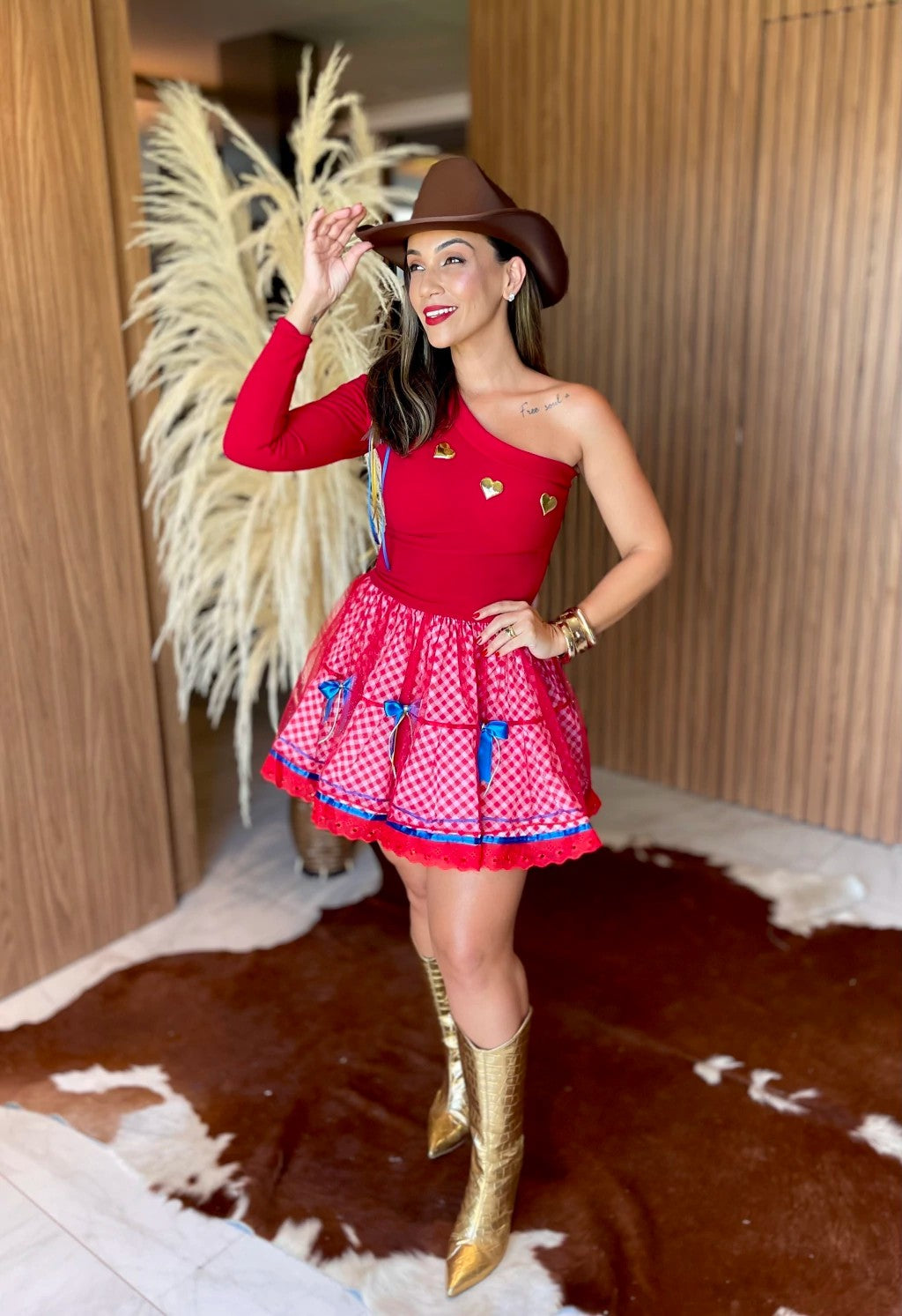 Vestido junino - Aline