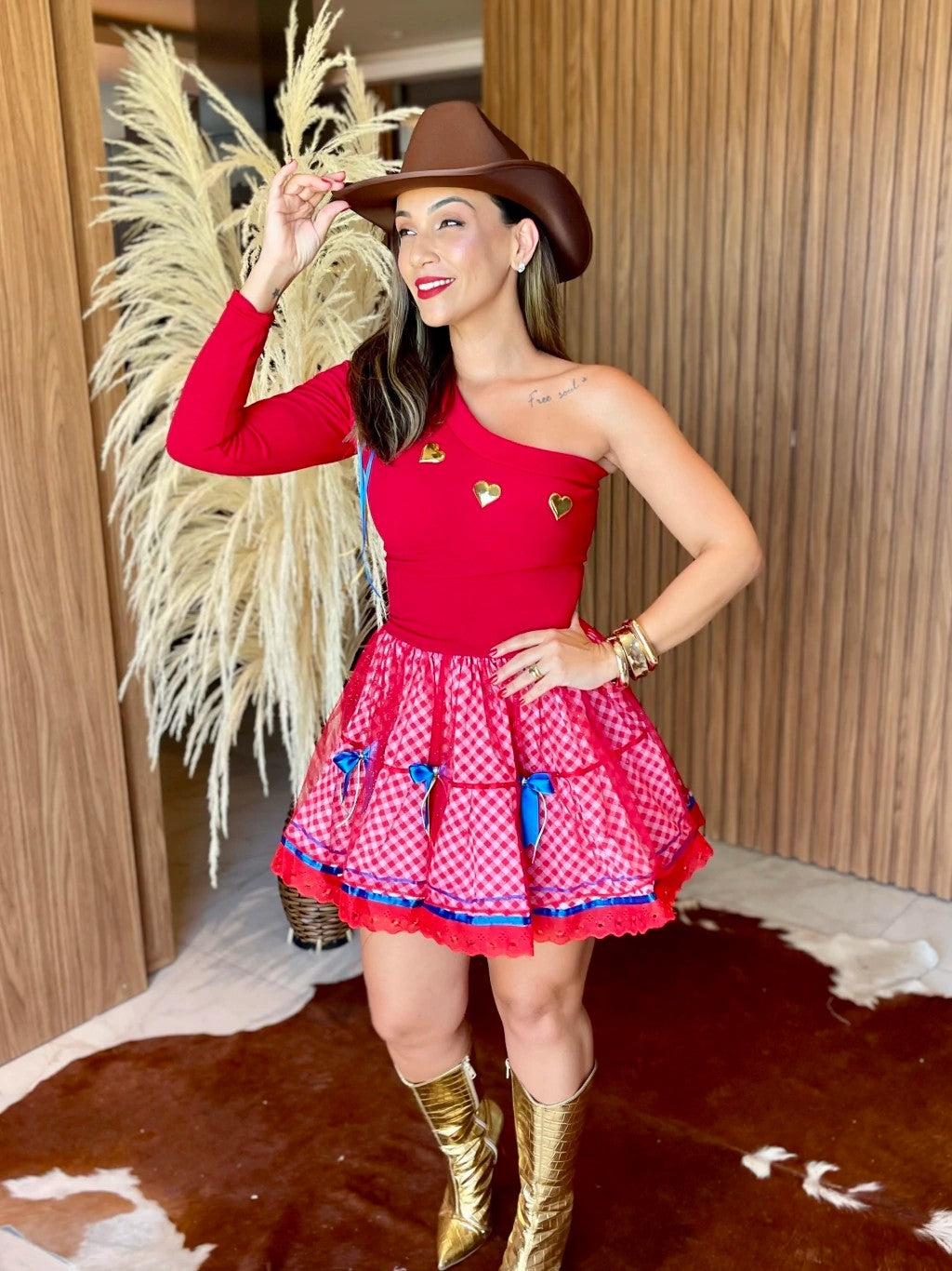 Vestido junino - Aline