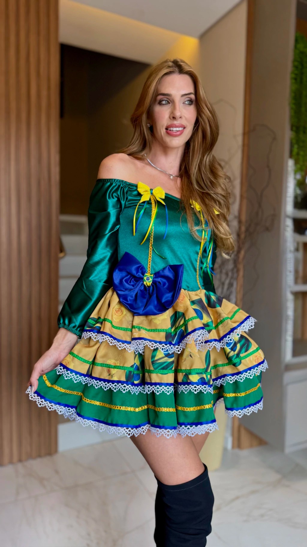 Vestido junino - Georgina