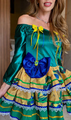 Vestido junino - Georgina