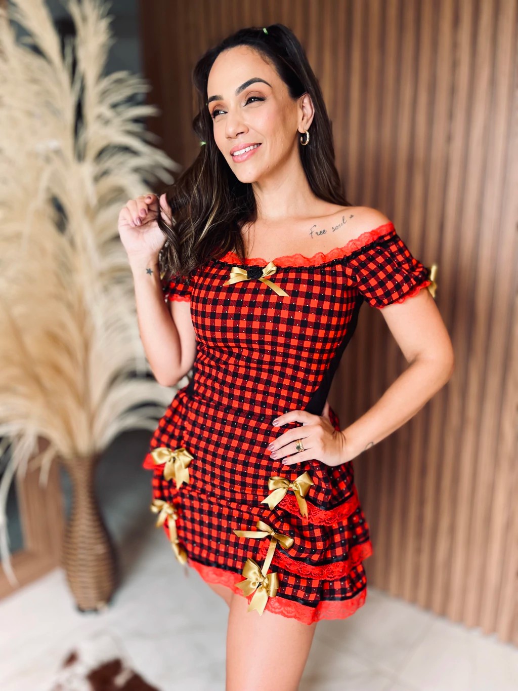 Vestido junino - Maria Eugenia (vestido mágico)