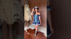 Vestido junino Jeans mini - Sarah
