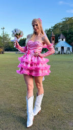 Vestido junino Noivinha - Leonor